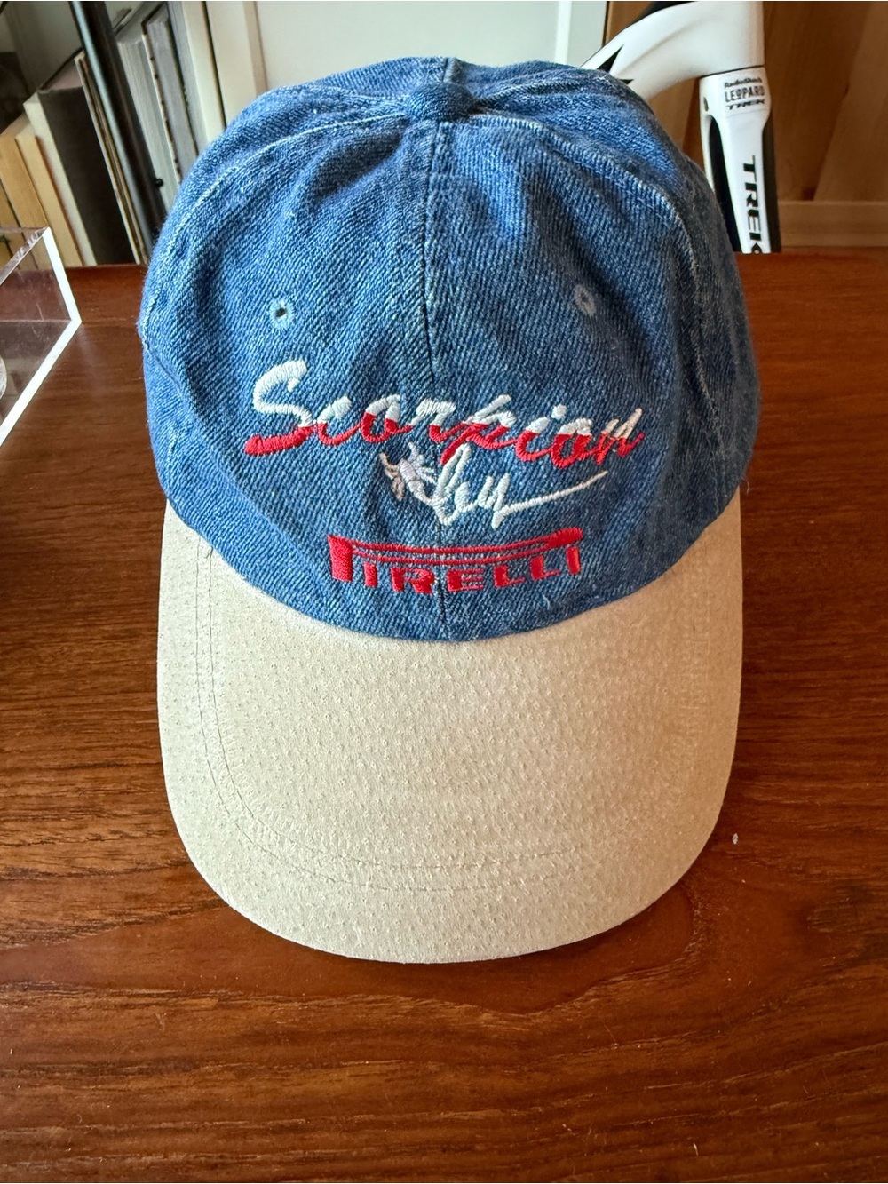 VTG Scorpion by Firelli Racing Tires Denim & Suede Cap